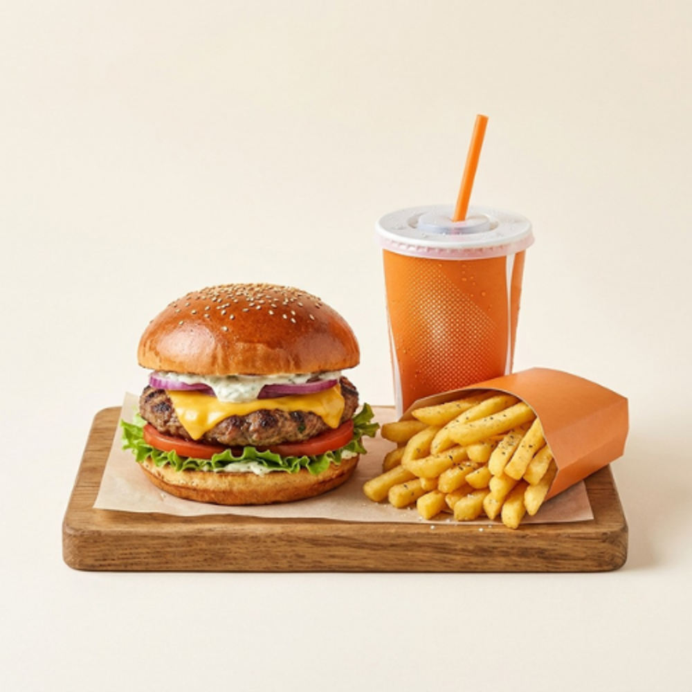 Köfte Burger Menü